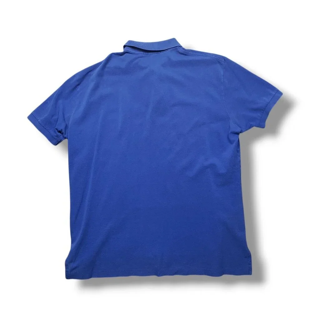 Polo Ralph Lauren Polo Shirt Mens XL Blue‎ Embroidered Logo Short Sleeve